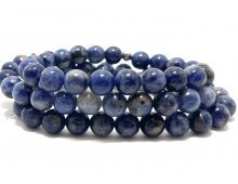 SODALITE 8 MM - BRACELET LITHOTHÉRAPIE