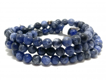 SODALITE 6MM - BRACELET LITHOTHÉRAPIE