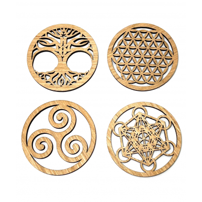 SYMBOLE EN BOIS - 6 CM