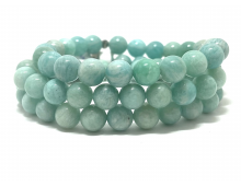 AMAZONITE EXTRA 8 MM - BRACELET LITHOTHÉRAPIE