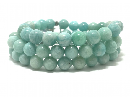 AMAZONITE EXTRA 8 MM - BRACELET LITHOTHÉRAPIE