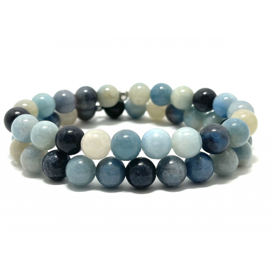 TROLLEITE 8 MM - BRACELET LITHOTHÉRAPIE