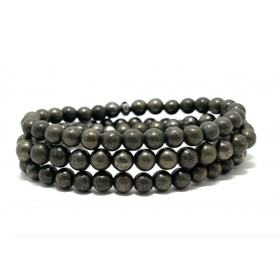 PYRITE 6MM - BRACELET LITHOTHÉRAPIE