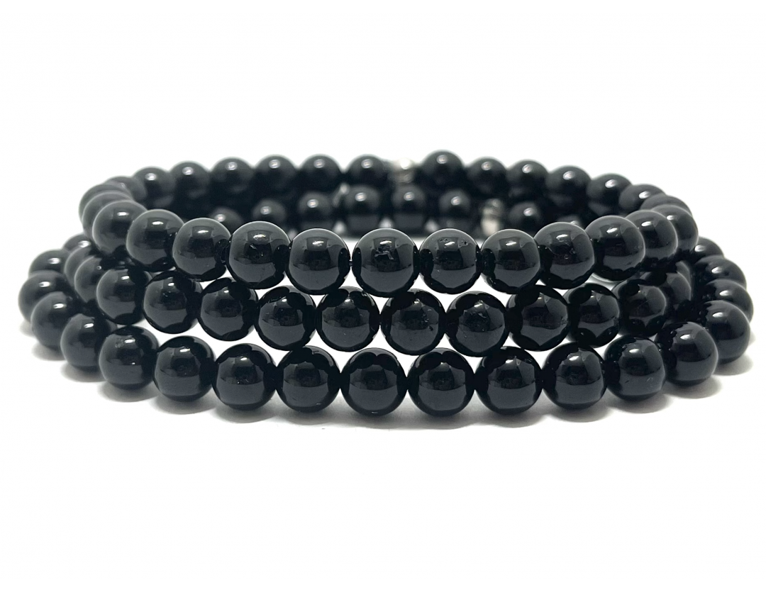 TOURMALINE 6MM - BRACELET LITHOTHÉRAPIE