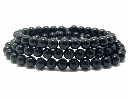 TOURMALINE 6MM - BRACELET LITHOTHÉRAPIE