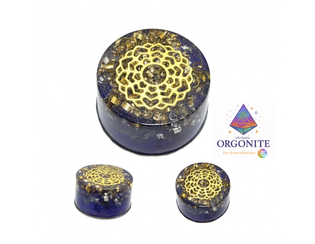 ORGONITE VÉRITABLE  4 X 4 CM
