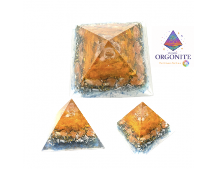 ORGONITE PYRAMYDE 10,8 X 10,8 CM