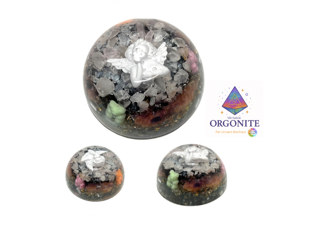 ORGONITE 8 X 8 CM - SPÉCIALE ENFANT