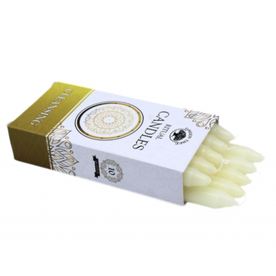 BOUGIES RITUEL 12 CM TENTÉES DANS LA MASSE