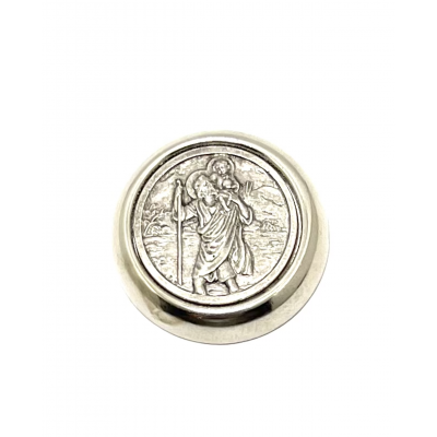 PLAQUE MAGNETIQUE SAINT CHRISTOPHE VITRAIL