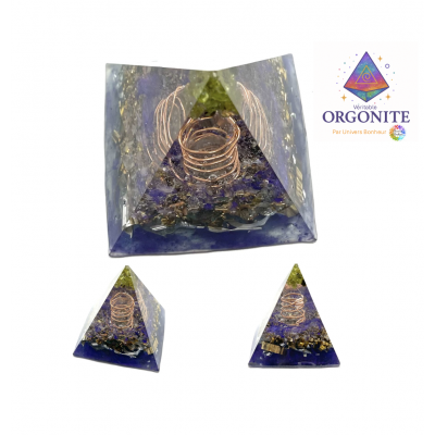 ORGONITE PYRAMYDE 5 X 5 CM
