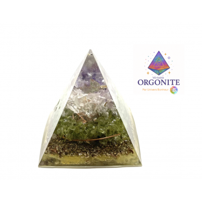 ORGONITE PYRAMYDE 5 X 5 CM