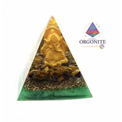 ORGONITE PYRAMYDE  6 X 6 CM