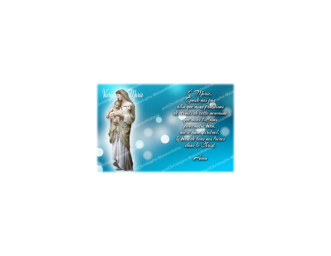 NEUVAINE  VIERGE MARIE 1