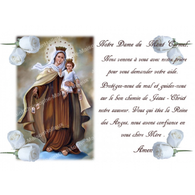 NEUVAINE NOTRE DAME DU MONT CARMEL