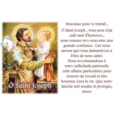 NEUVAINE SAINT JOSEPH 2