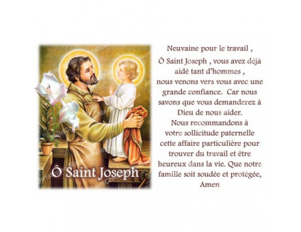 NEUVAINE SAINT JOSEPH 2