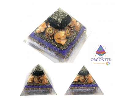 ORGONITE PYRAMIDE 12,5 X 12,5