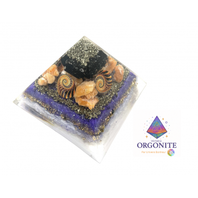 ORGONITE PYRAMIDE 12,5 X 12,5