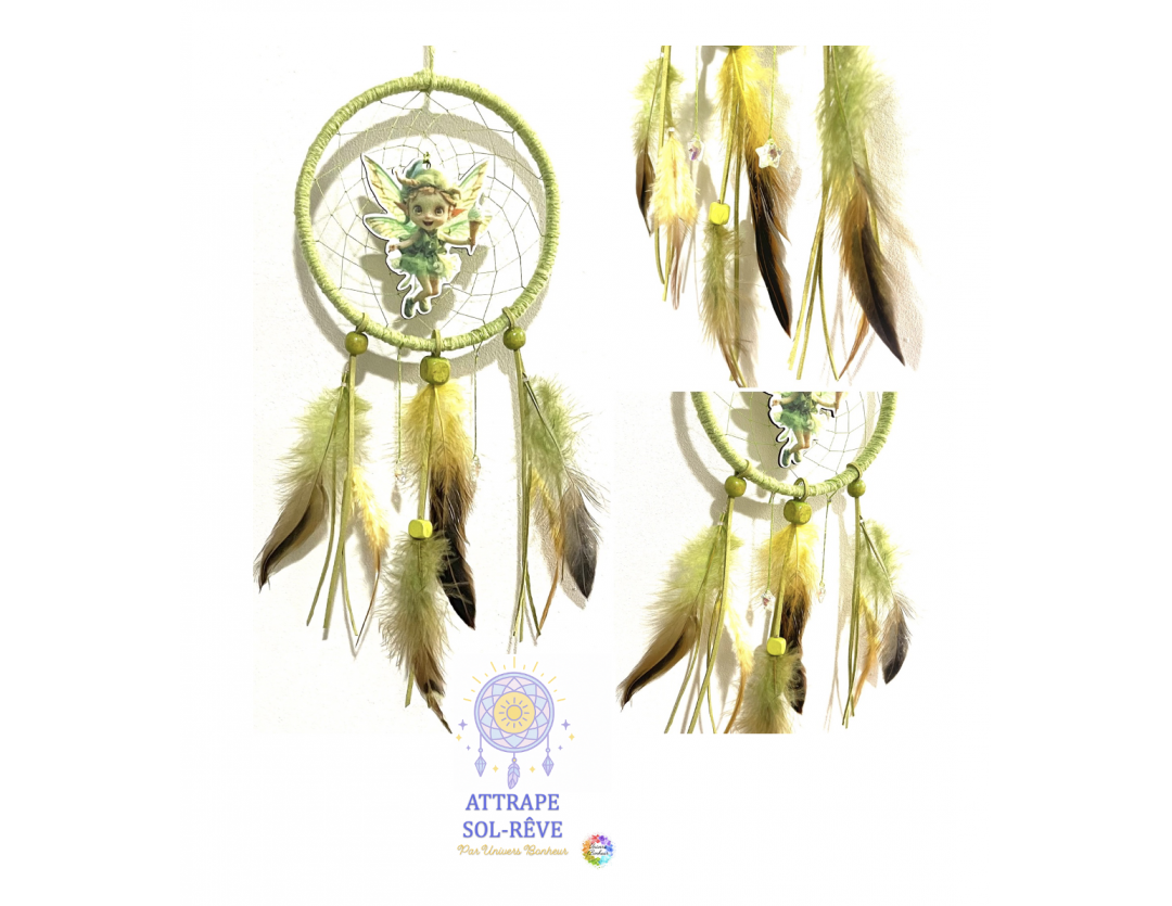 ATTRAPE SOL-RÊVE - CRÉATION UNIVERS BONHEUR - 13 CM