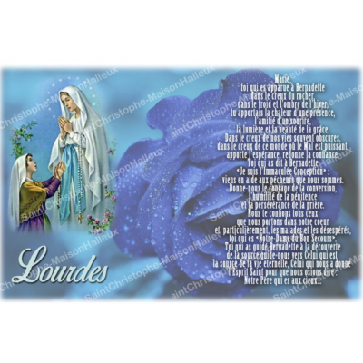NEUVAINE  NOTRE DAME DE LOURDES  2