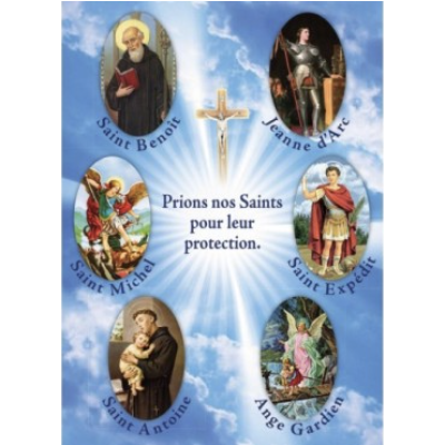 NEUVAINE SAINTS POUR LA PROTECTION