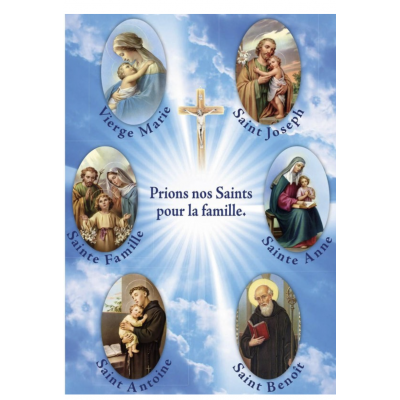 NEUVAINE SAINT POUR LA FAMILLE