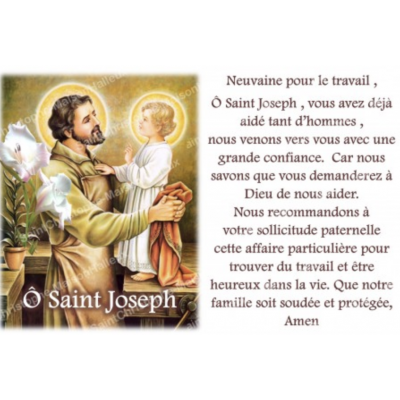 NEUVAINE SAINT JOSEPH 2