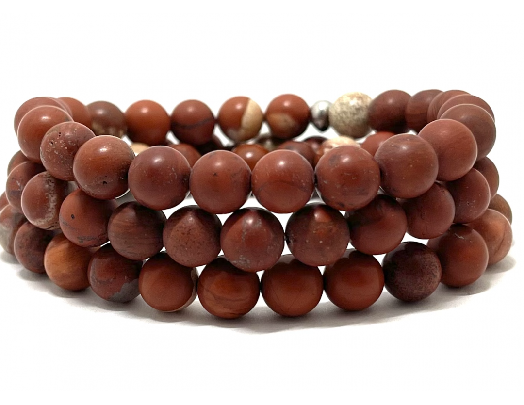JASPE ROUGE MAT 8MM