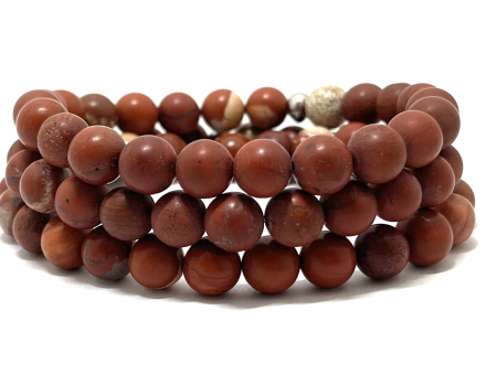 JASPE ROUGE MAT 8MM