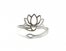 BAGUE LOTUS RÉGLABLE