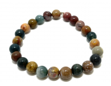 JASPE OCEAN 8MM - BRACELET LITHOTHÉRAPIE