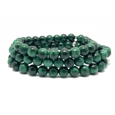 MALACHITE  5/6 MM - BRACELET LITHOTHÉRAPIE