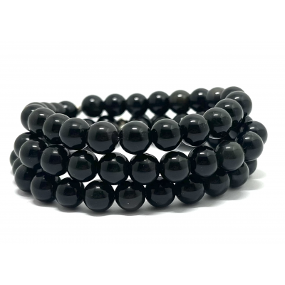OBSIDIENNE OEIL CELESTE 8MM