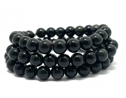 OBSIDIENNE OEIL CELESTE 8MM