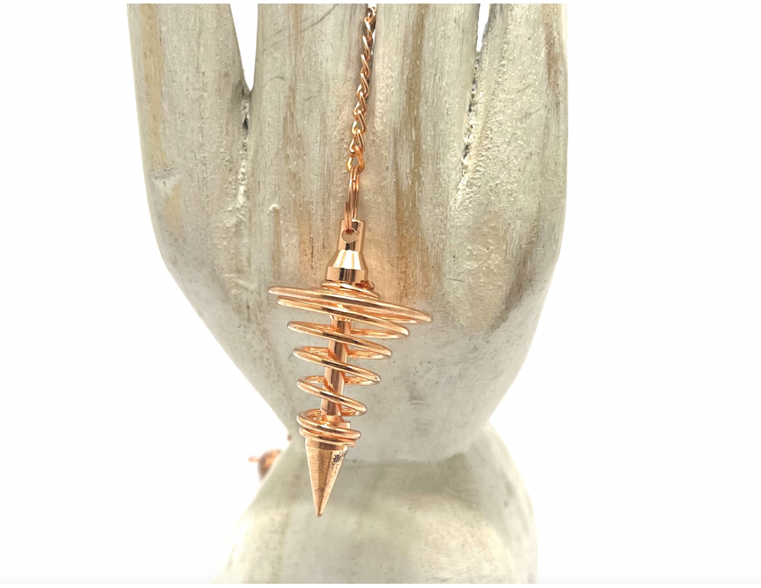 PENDULE SPIRALE LAITON COULEUR