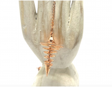 PENDULE SPIRALE LAITON COULEUR