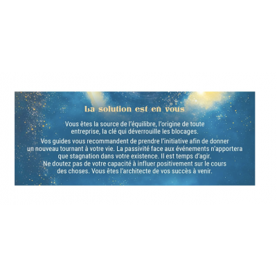 LE PETIT ORACLE DES MESSAGES DE VOS GUIDES