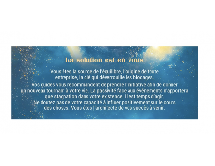 LE PETIT ORACLE DES MESSAGES DE VOS GUIDES