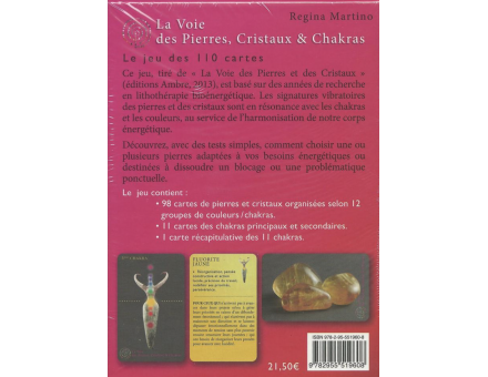 LA VOIE DES PIERRES, CRISTAUX & CHAKRAS