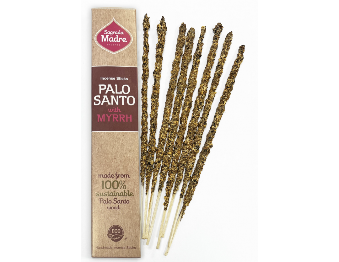 PALO SANTO & MYRRHE - BÂTONS PRÉMIUM