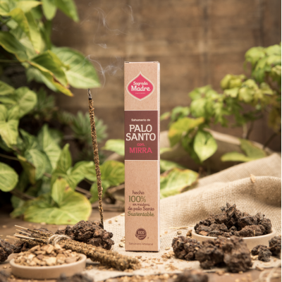 PALO SANTO & MYRRHE - BÂTONS PRÉMIUM