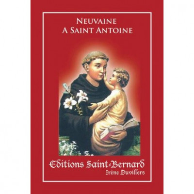 LIVRET NEUVAINE SAINT ST ANTOINE