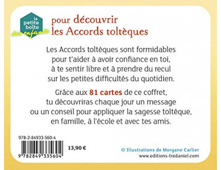 PETITE BOITE ENFANTS POUR DECOUVRIR LES ACCORDS TOLTEQUES