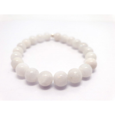 PÉRISTÉRITE 8 MM  - BRACELET LITHOTHÉRAPIE
