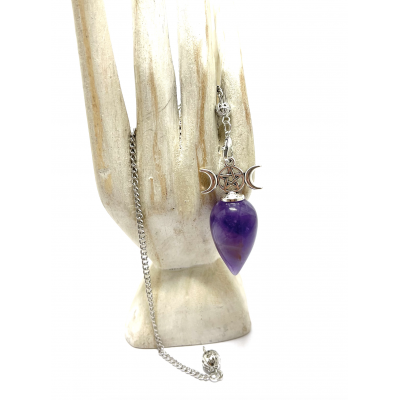 PENDULE GOUTTE TRIPLE DÉESSE DE LA LUNE -