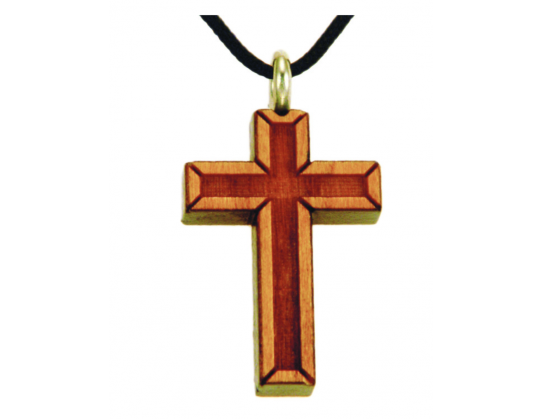 CROIX EN BOIS D'ÉRABLE 2,5 CM