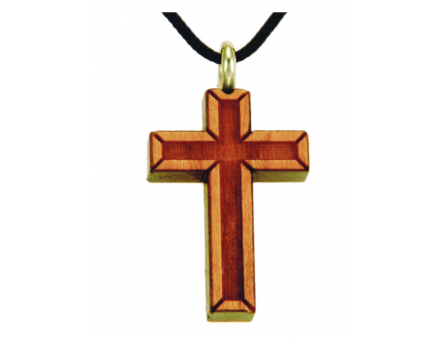 CROIX EN BOIS D'ÉRABLE 2,5 CM