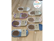 GRAND PLATEAU JESMONITE ET FLEUR DE VIE BOIS