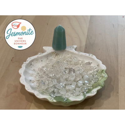 VIDE POCHE COQUILLE ST JACQUES  EN JESMONITE &
